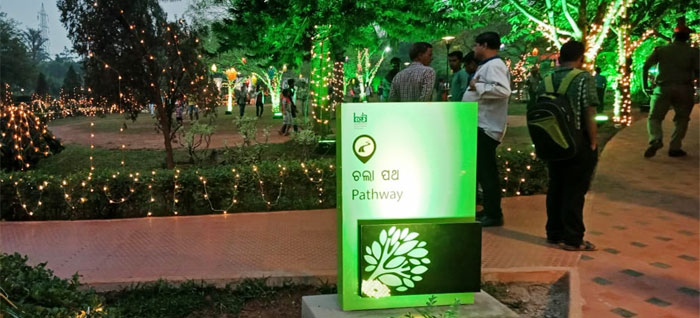 BBSR parks embellish with beautiful signage 