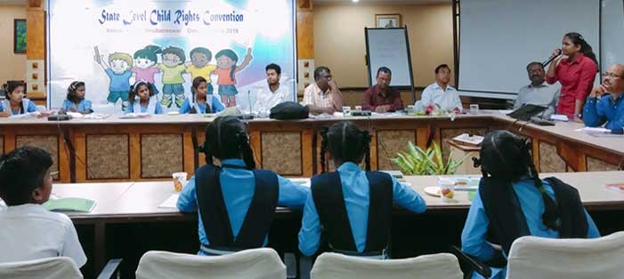 State-Level Convention on Child Rights held in city 